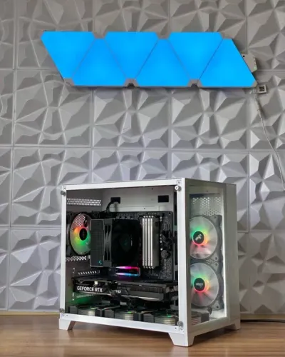 PC Gamer Novo RYZEN 7 + RTX 4070 + 1 ano de garantia e em até 12x