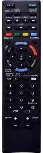 Controle Remoto Para Tv Sony Bravia Smart