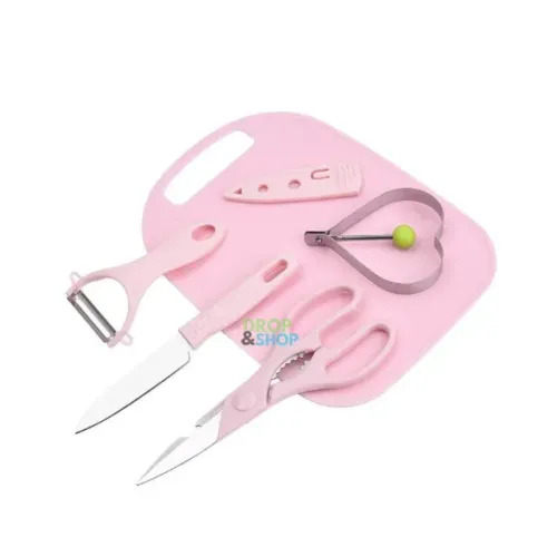 Kit Cozinha Cor de Rosa Pronta Entrega