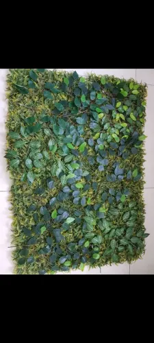 Painel Decorativo de Plantas Artificiais - Jardim Vertical