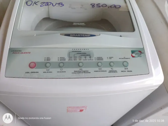LAVADORA BRASTEMP ELETRÔNICA 6KLS