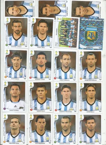 TIME COMPLETO COPA 2014 ARGENTINA 92.00