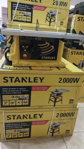 Serra de bancada 10pol 2000w Profissional Stanley (Loja/Nova)