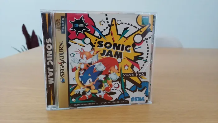 Sonic Jam - Sega Saturn Japonês - Original CIB