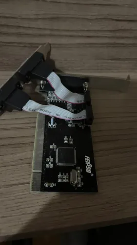 Placa PCI com 2 Portas Seriais RS232 Feasso FPSS-01 Com Perfil Baixo Slim