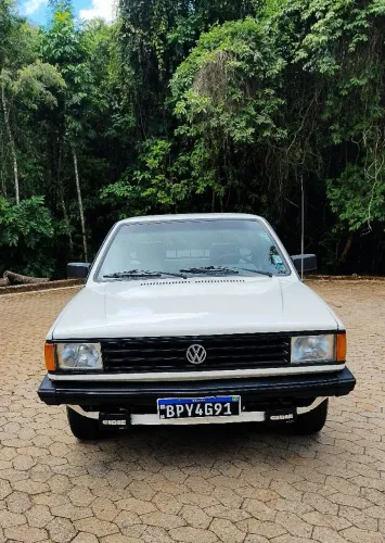 Saveiro 1990 placa preta de colecionador 