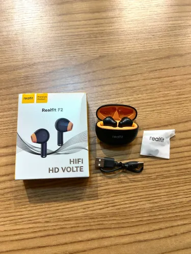 Fone Bluetooth Realfit F2 - Preto