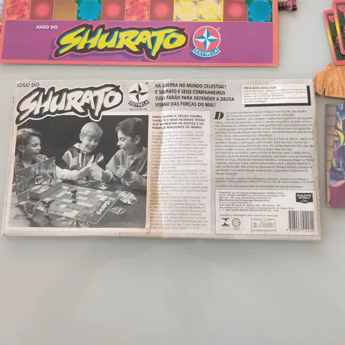 Jogo shurato estrela peças