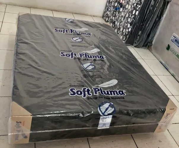 Base box casal soft pluma