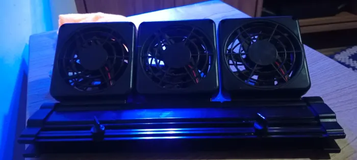 Cooler para aquário com 3 ventoinhas