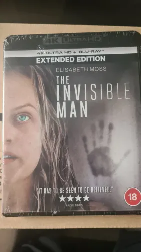 BLU RAY 4K THE INVISIBLE MAN LACRADO 