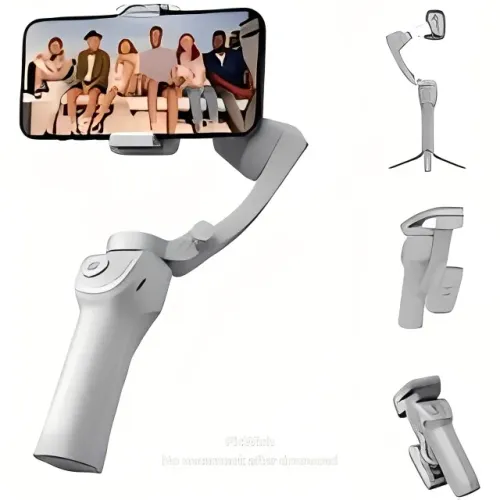 Gimbal Estabilizador Com 3 Eixos Celular Bluetooth Portátil