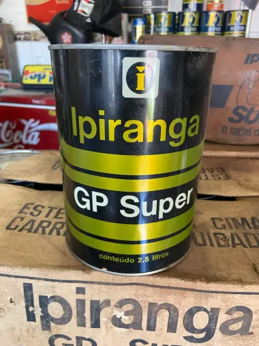 Lata de óleo Ipiranga