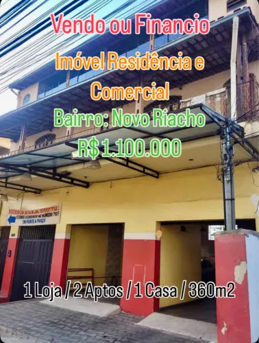 Vendo ou Financio imóvel residencial e comercial
