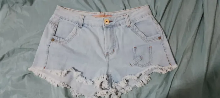 Short jeans azul tam. 46