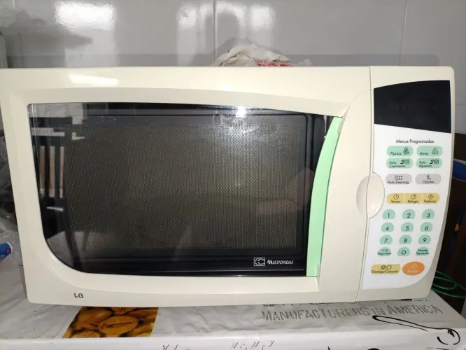 Microondas LG MS - 114ML - voltagem 110.