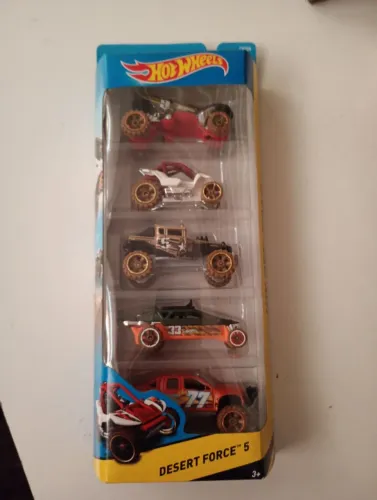 Hot Wheels Desert Force 5 Carros