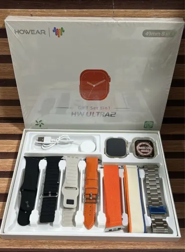 Smartwatch kit com várias pulseiras
