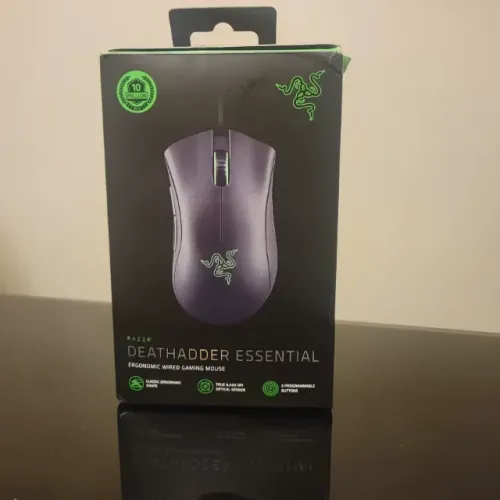 Mouse Razer DeathAdder Essential - novo