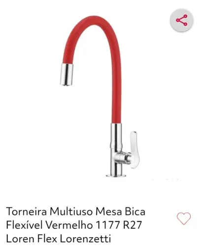 Torneira cozinha Lorenzetti Nova!