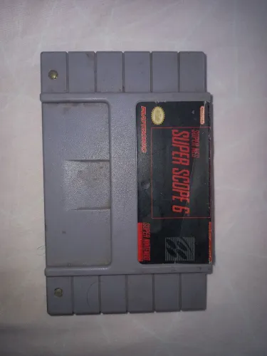 Jogo super Nintendo Super Scoop usado