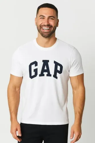 CAMISETA MASCULINA GAP ALGODÃO CURTA ORIGINAL EUA