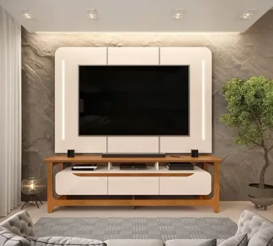 Painel de Led com bancada