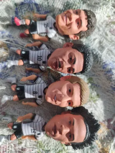 Bonecos de Futebol - Coleção Completa