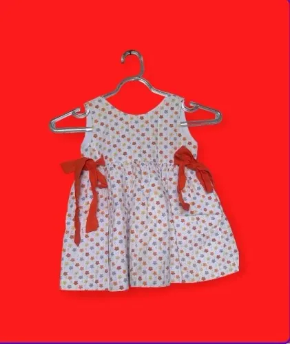 Vestido infantil flor