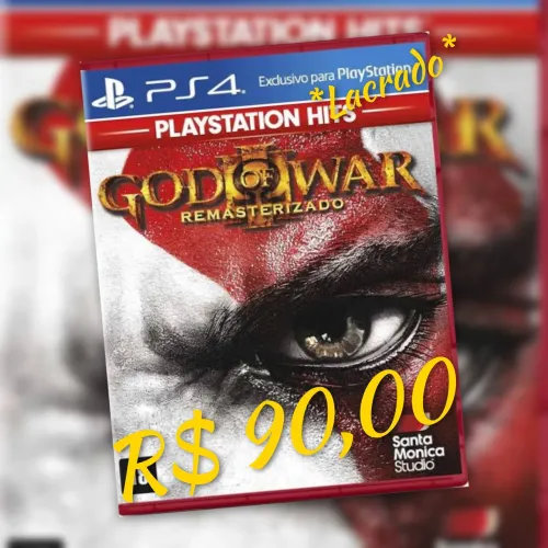 God Of War 3 - PS4 / PS5 - Lacrado