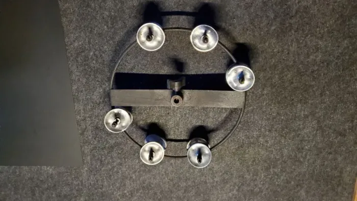 Pandeirola para Hihat Chimbal 6 platinelas