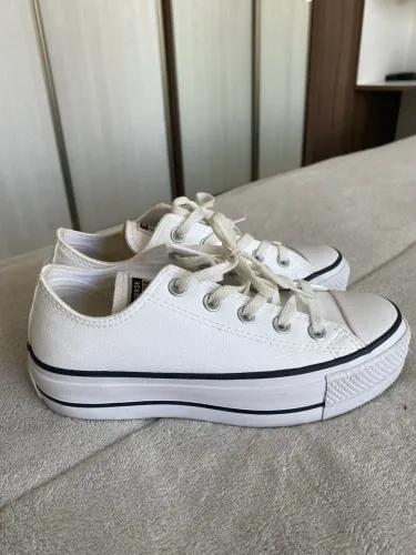 All Star Branco Plataforma