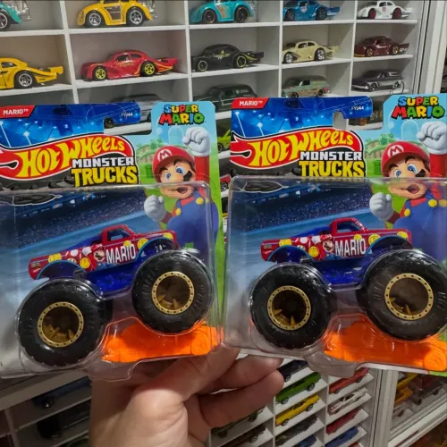 Hot Wheels Monster Trucks Super Mario - Colecionável