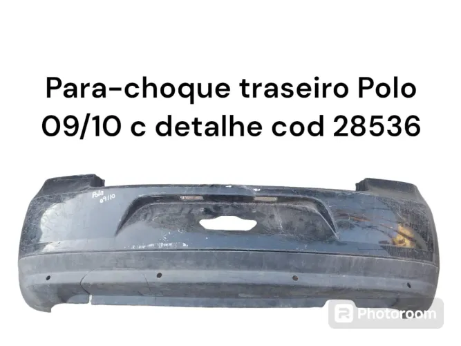 Para-choque Traseiro Polo 09/10 c/ Detalhe