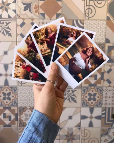 Impressão de Fotos Estilo Polaroid e Tradicional (fotográfico - não desbota)