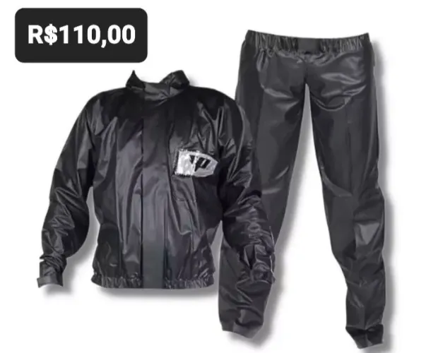 Capa de chuva para motoboy 