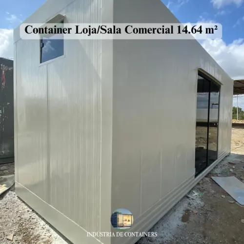 Loja/Sala Comercial - Containers 6 M - 14.64 m²