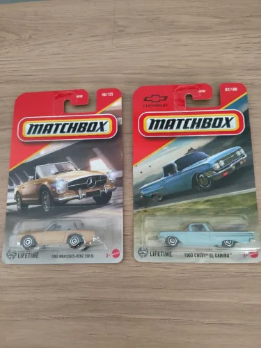 Matchbox 1963 Mercedes-Benz 230 - 1960 Chevy El Camino