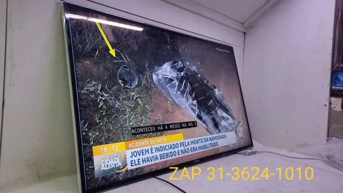 Tvs revisadas é na central áudio e vídeo,  Reserve já a sua.31-3624-1010 zap