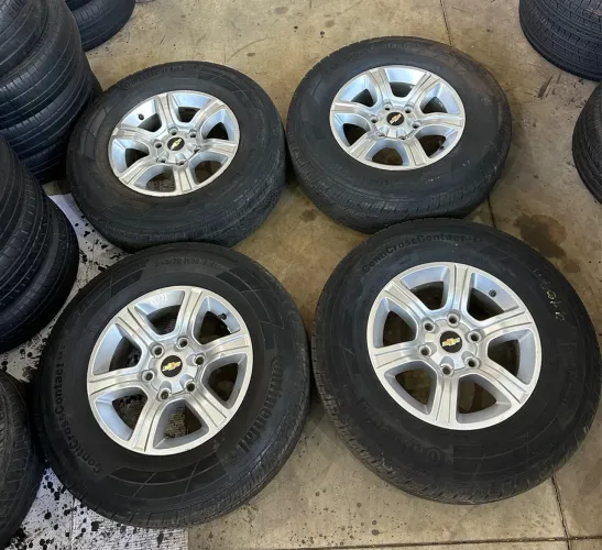 Rodas S10 Aro 16 Original GM+ Pneus Continental 