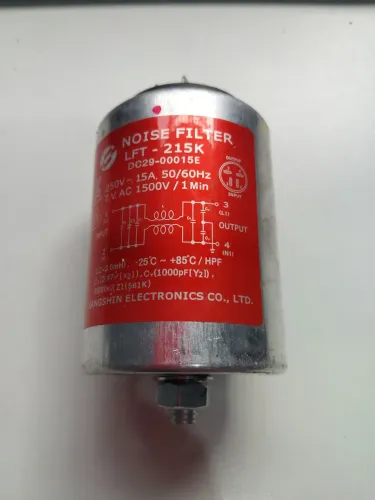 Capacitor Filtro de Linha Lava e Seca LFT - 215K - Samsung Dc29-00015 15a 250Vac
