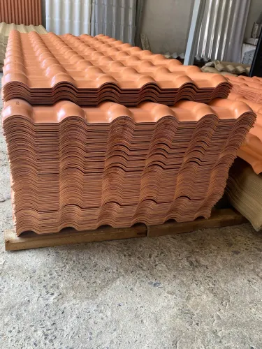 TELHA PVC 242x88 PLAN COLONIAL TERRACOTA FORTLEV