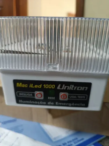 Luminária de Emergência Mac iLed 1000 Unitron