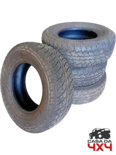 Jogo pneus Bridgestone Dueler a/t 255/70R16 3900km