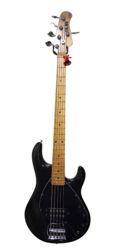 Baixo 5 Cordas Ativo Sub Ray 5 Sterling By Musicman Black Destro 