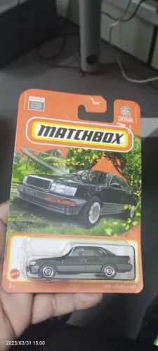 1994 LEXUS LS 400 PRETO MATCHBOX 1:64 LACRADO