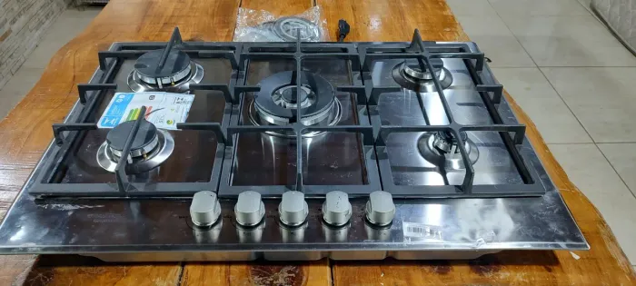 Cooktop a gás Brastemp 5 bocas
