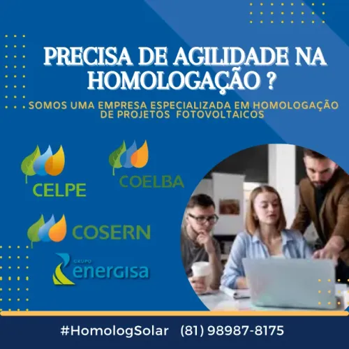 Homologação Energia Solar - Projeto e Aprovação 