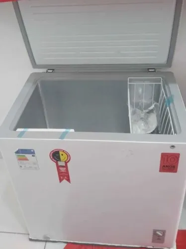 Freezer horizontal midea 127v 205 litros 