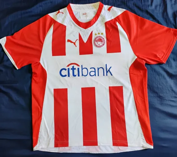 Camisa Olympiacos 2009 Puma - Original da época